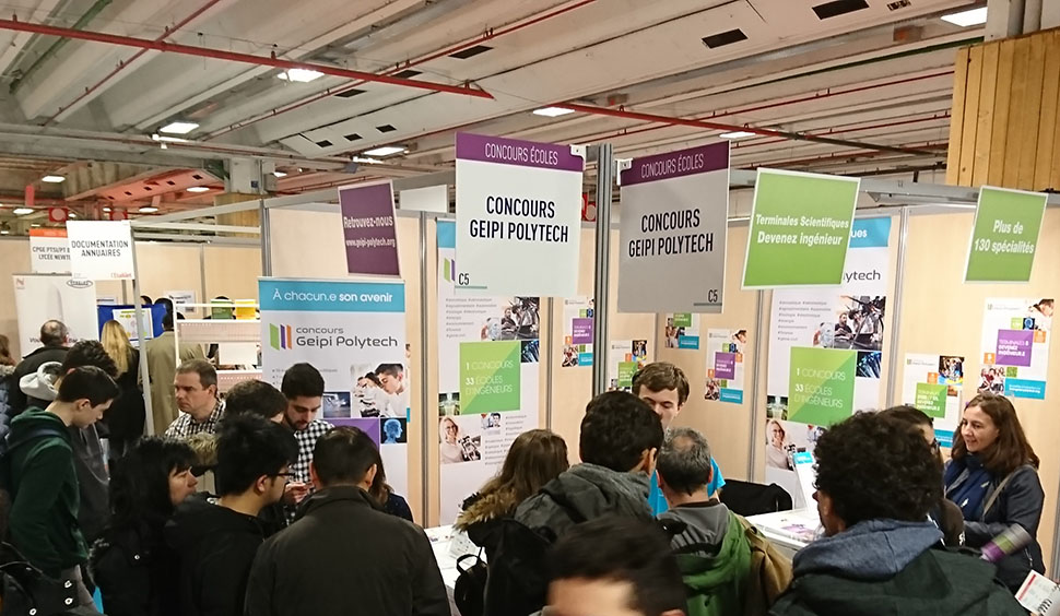 Rencontrez les écoles du concours Geipi Polytech sur des salons en novembre 2019 Rencontrez les écoles du concours Geipi Polytech sur des salons en novembre 2019