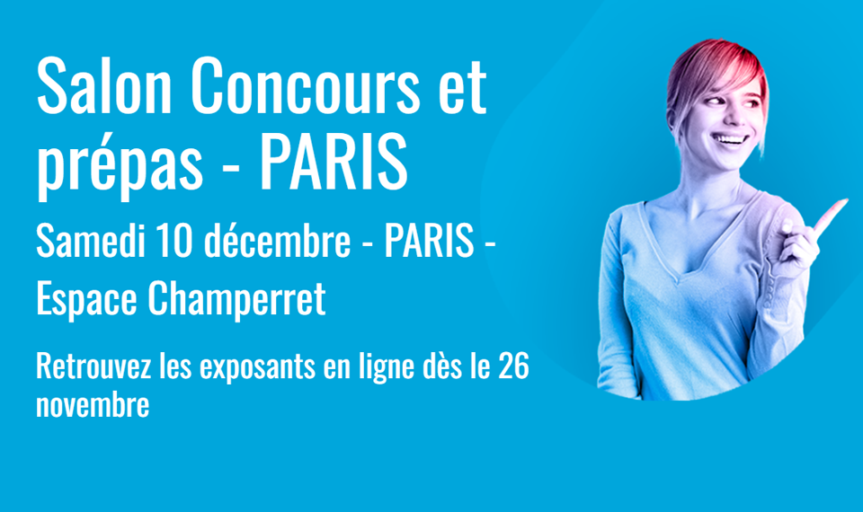 Le concours Geipi Polytech participe au salon Concours et prépas à Paris, le 10 décembre 2022