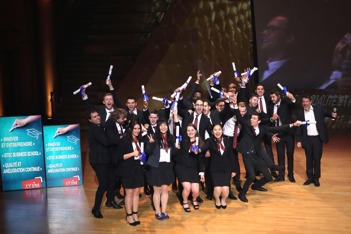 Remise des diplômes à l'ENIM